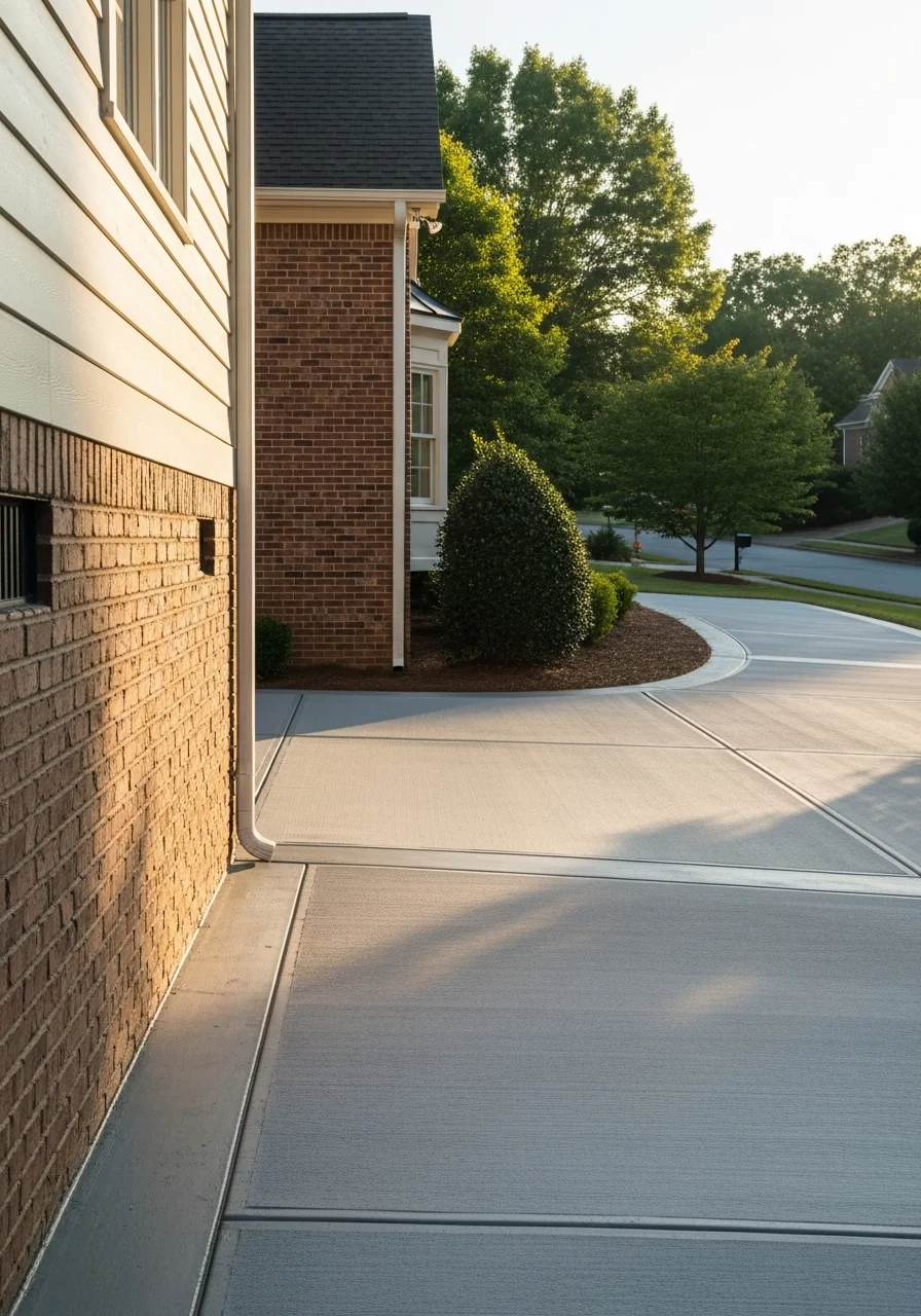 Detailed view of quality workmanship on a Gwinnett County home exterior.