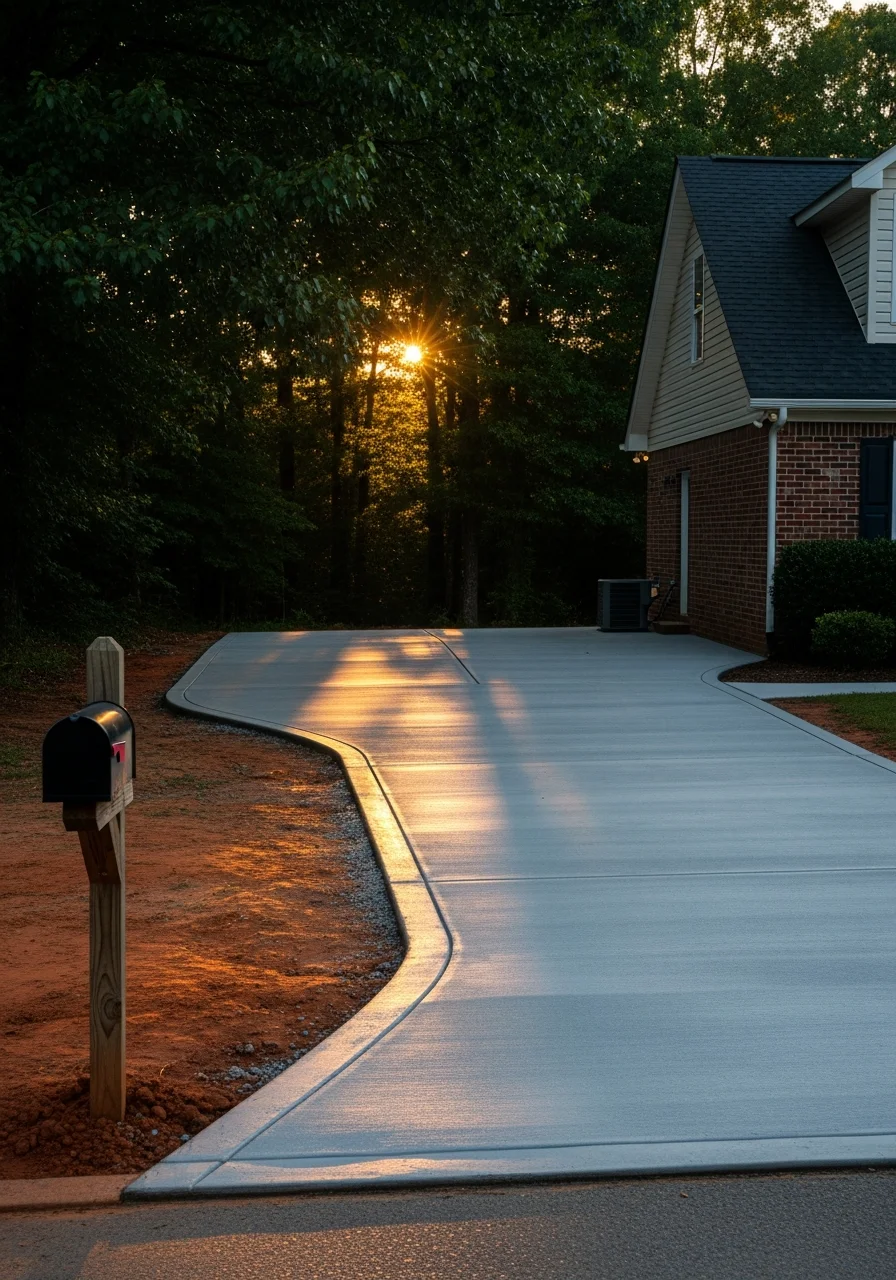 Professional work in progress on a Walton County home exterior.